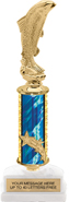 12 inch Shooting Star Column Riser Trophy