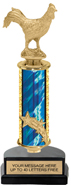 13 inch Shooting Star Column Riser Trophy