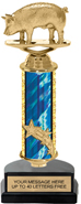13 inch Shooting Star Column Riser Trophy