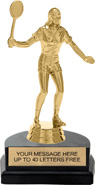 Figure on Marble Tone Horseshoe Bases [6 inch]