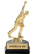 Figure on Marble Tone Horseshoe Bases [6 inch]