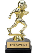 Figure on Marble Tone Horseshoe Bases [6 inch]