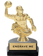 Figure on Marble Tone Horseshoe Bases [6 inch]