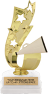 Cheer Banner & Stars Trophy