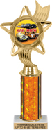 10.5 inch Color Insert Trophy w/ Column