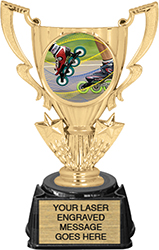 1/2 Cup Color Insert Trophy [7 inch] small