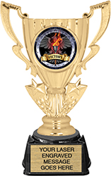 1/2 Cup Color Insert Trophy [8 inch] medium