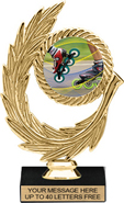 Feather Color Insert Trophy [7 inch]