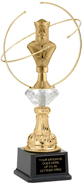 Diamond Riser Orbit Trophy [16 inch]