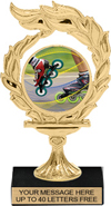 Wreath Framed Color Insert Trophy [6.25 inch]