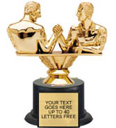 Trophy: Figure on black weighted base [7 inch]