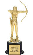 Trophy: Figure on black weighted base [7 inch]