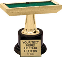 Trophy: Figure on black weighted base [7 inch]