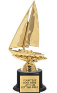 Trophy: Figure on black weighted base [7 inch]