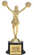 Trophy: Figure on black weighted base [7 inch]
