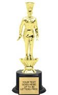 Trophy: Figure on black weighted base [7 inch]