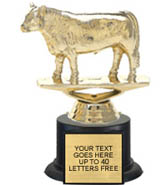 Trophy: Figure on black weighted base [7 inch]