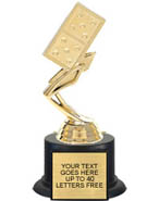 Trophy: Figure on black weighted base [7 inch]