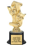Trophy: Figure on black weighted base [7 inch]