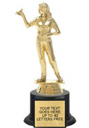 Trophy: Figure on black weighted base [7 inch]