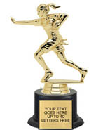 Trophy: Figure on black weighted base [7 inch]