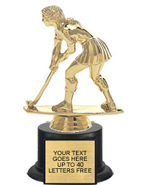 Trophy: Figure on black weighted base [7 inch]
