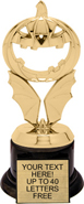 Trophy: Figure on black weighted base