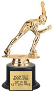 Trophy: Figure on black weighted base [7 inch]