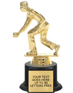 Trophy: Figure on black weighted base [7 inch]