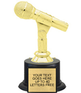 Trophy: Figure on black weighted base [7 inch]