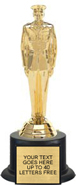Trophy: Figure on black weighted base [7 inch]