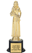 Trophy: Figure on black weighted base [7 inch]
