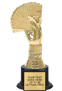 Trophy: Figure on black weighted base [7 inch]
