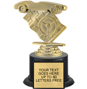 Trophy: Figure on black weighted base [7 inch]