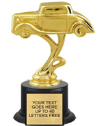 Trophy: Figure on black weighted base [7 inch]