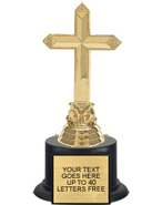 Trophy: Figure on black weighted base [7 inch]