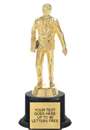 Trophy: Figure on black weighted base [7 inch]