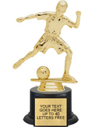 Trophy: Figure on black weighted base [7 inch]