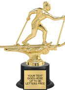 Trophy: Figure on black weighted base [7 inch]
