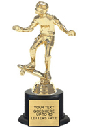 Trophy: Figure on black weighted base [7 inch]