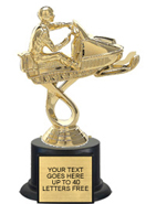 Trophy: Figure on black weighted base [7 inch]