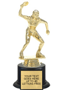 Trophy: Figure on black weighted base [7 inch]