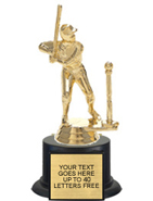 Trophy: Figure on black weighted base [7 inch]