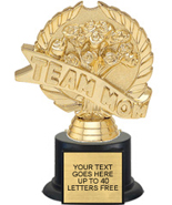 Trophy: Figure on black weighted base [7 inch]