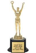 Trophy: Figure on black weighted base [7 inch]