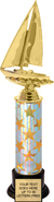 12 inch Trophy on weighted black base