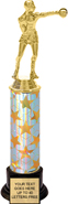 12 inch Trophy on weighted black base