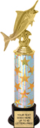 12 inch Trophy on weighted black base