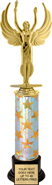 12 inch Trophy on weighted black base