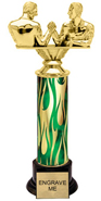 13 inch Trophy on weighted black base
